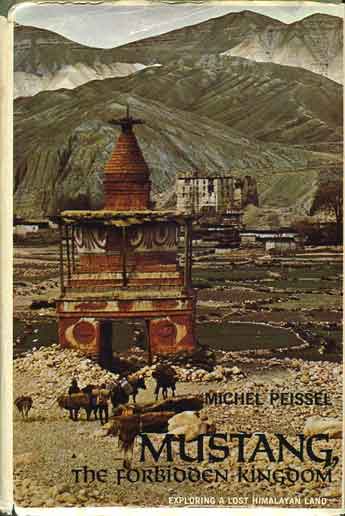
Tsarang entrance chorten with old dzong beyond in 1964 - Mustang: A Lost Tibetan Kingdom book cover
